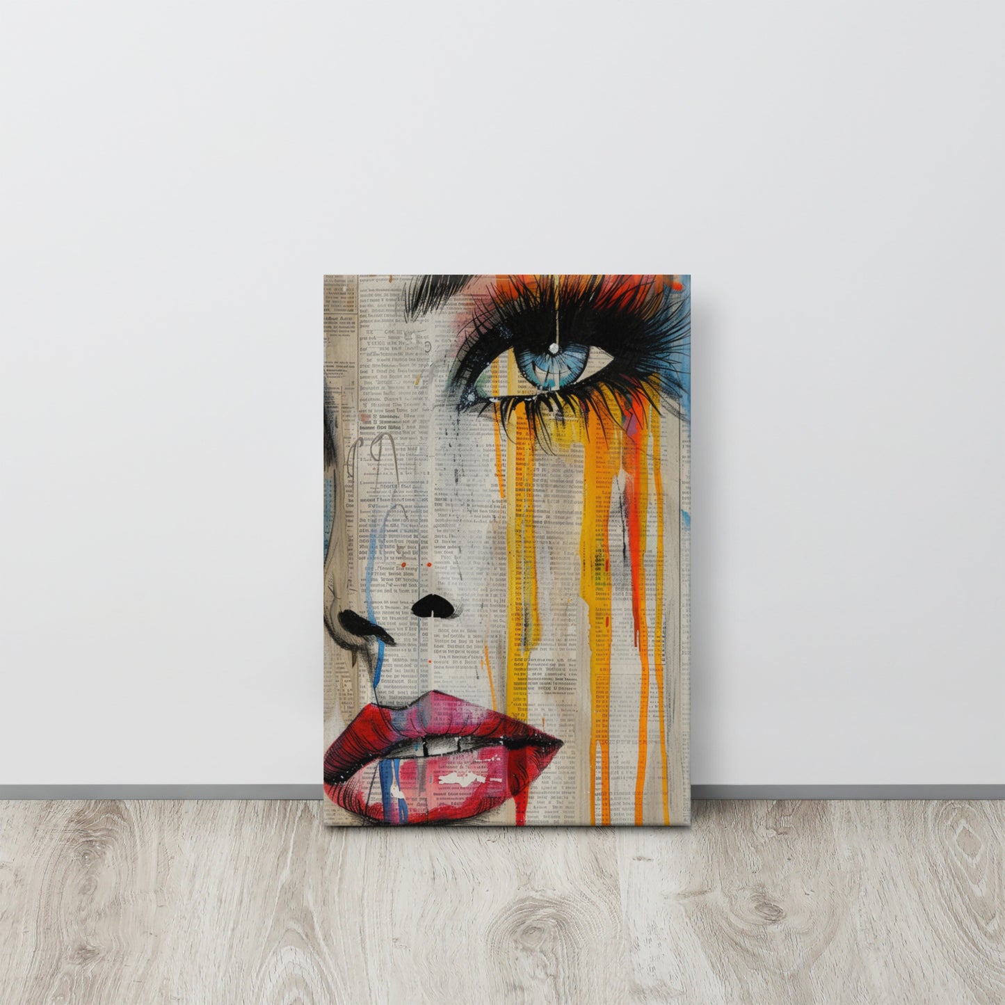 Abstract Portrait Canvas