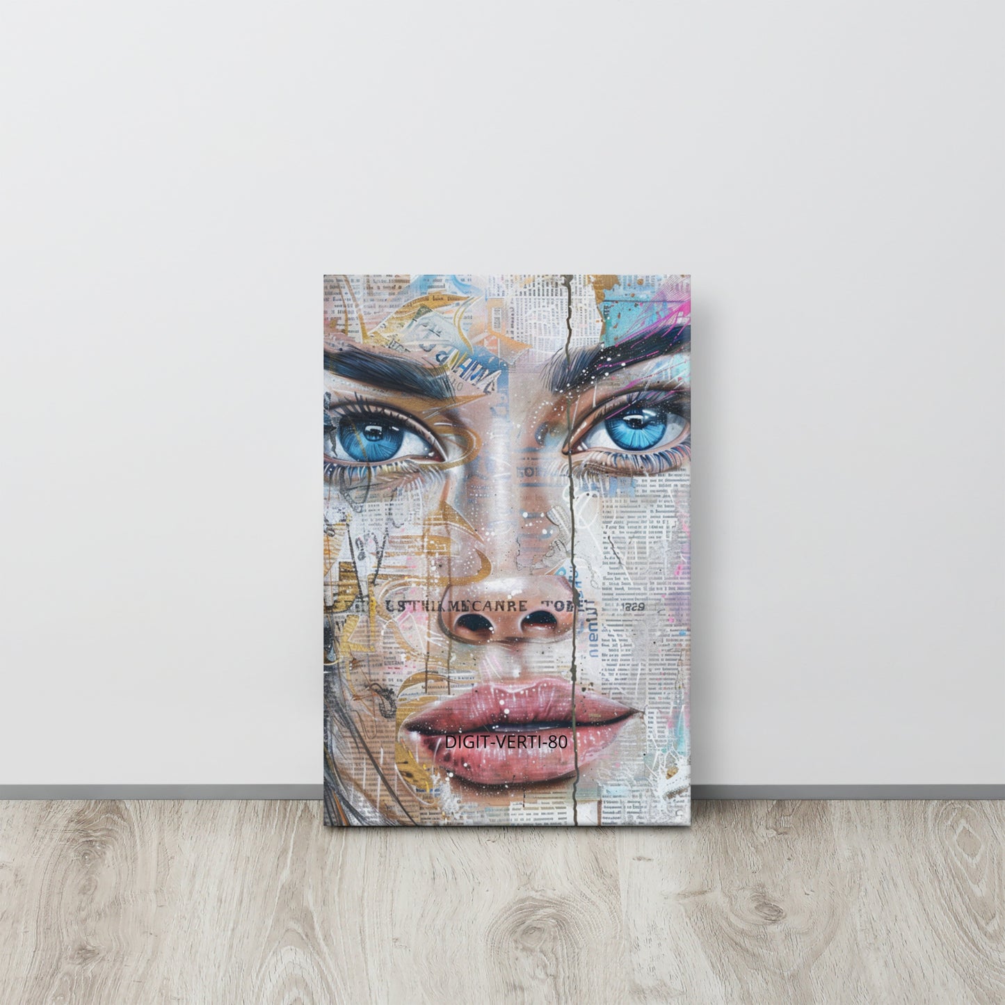 Abstract Portrait Canvas