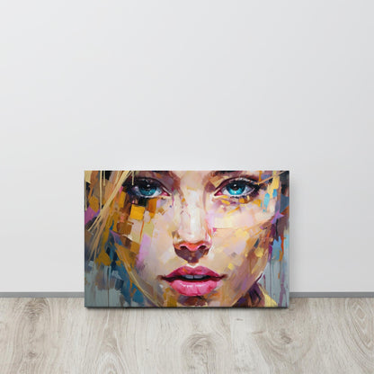 Abstract Portrait Canvas