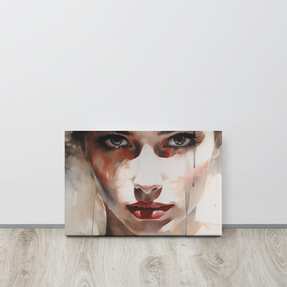 Abstract Portrait Canvas