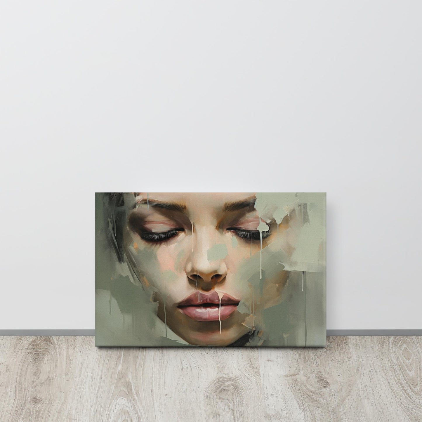 Abstract Portrait Canvas