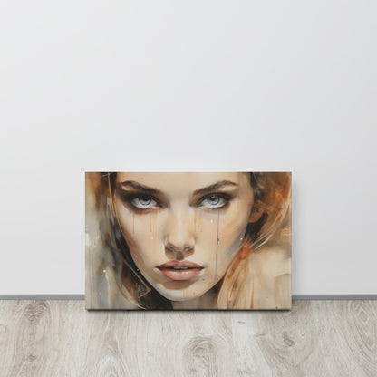 Abstract Portrait Canvas