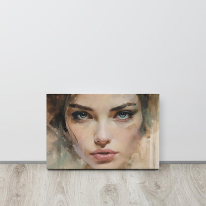 Abstract Portrait Canvas