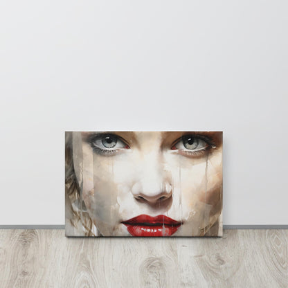 Abstract Portrait Canvas