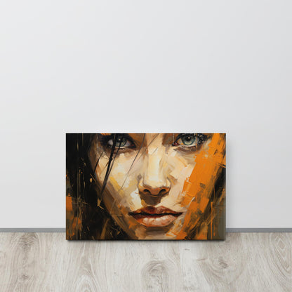 Abstract Portrait Canvas