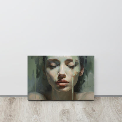 Abstract Portrait Canvas