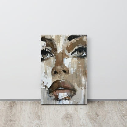 Abstract Portrait Canvas