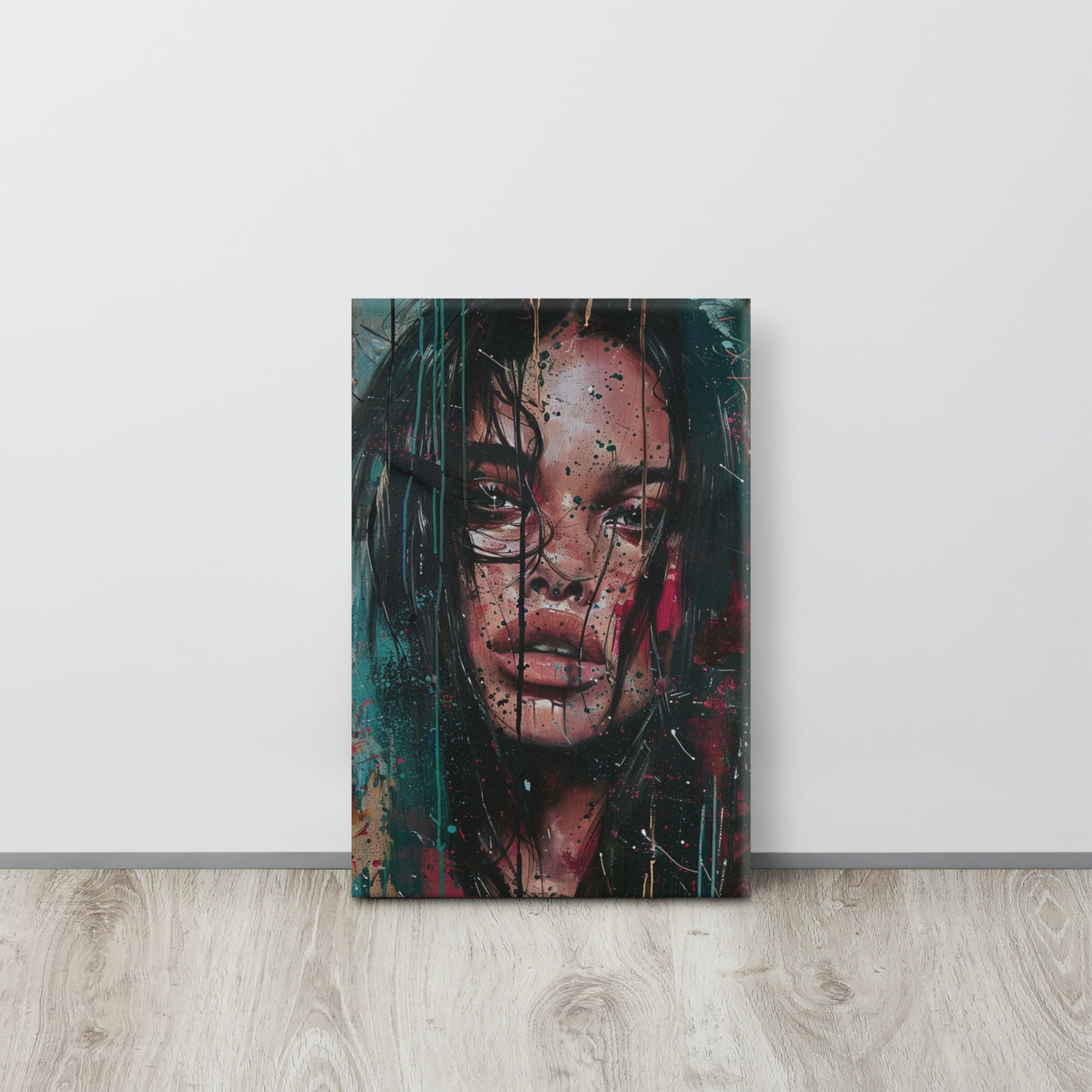 Abstract Portrait Canvas