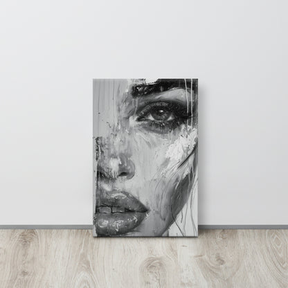 Abstract Portrait Canvas