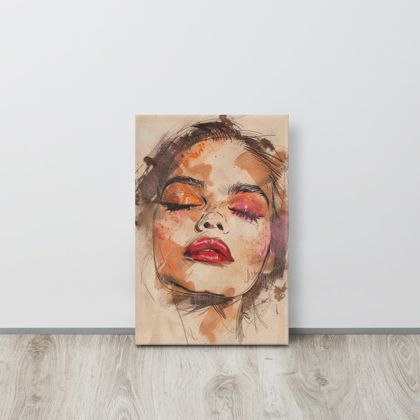 Abstract Portrait Canvas