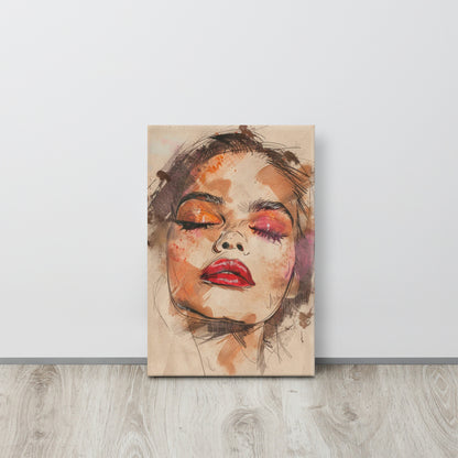 Abstract Portrait Canvas