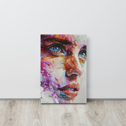 Abstract Portrait Canvas