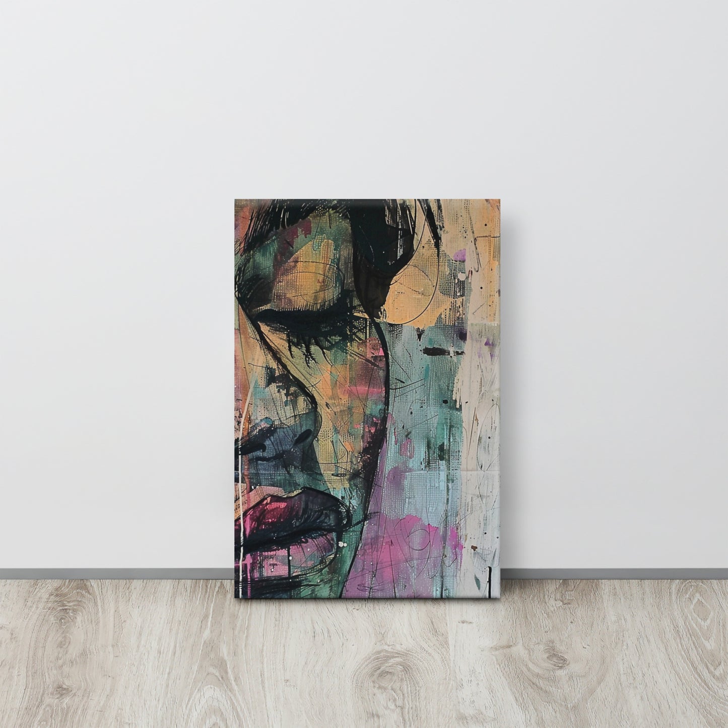 Abstract Portrait Canvas