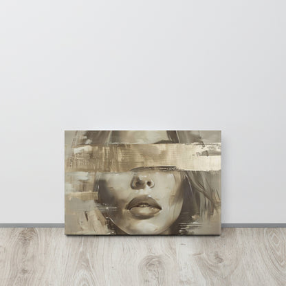 Abstract Portrait Canvas