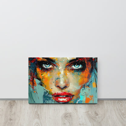 Abstract Portrait Canvas