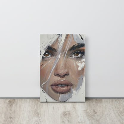 Abstract Portrait Canvas