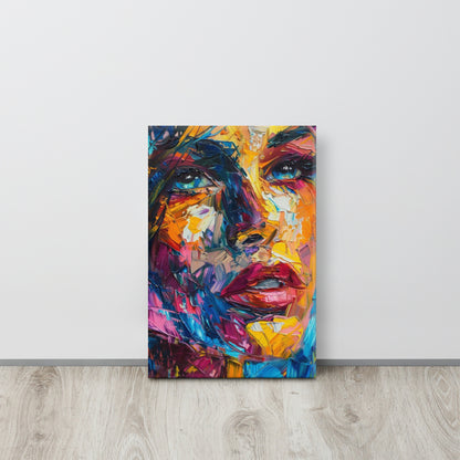 Abstract Portrait Canvas