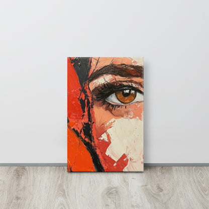 Abstract Portrait Canvas