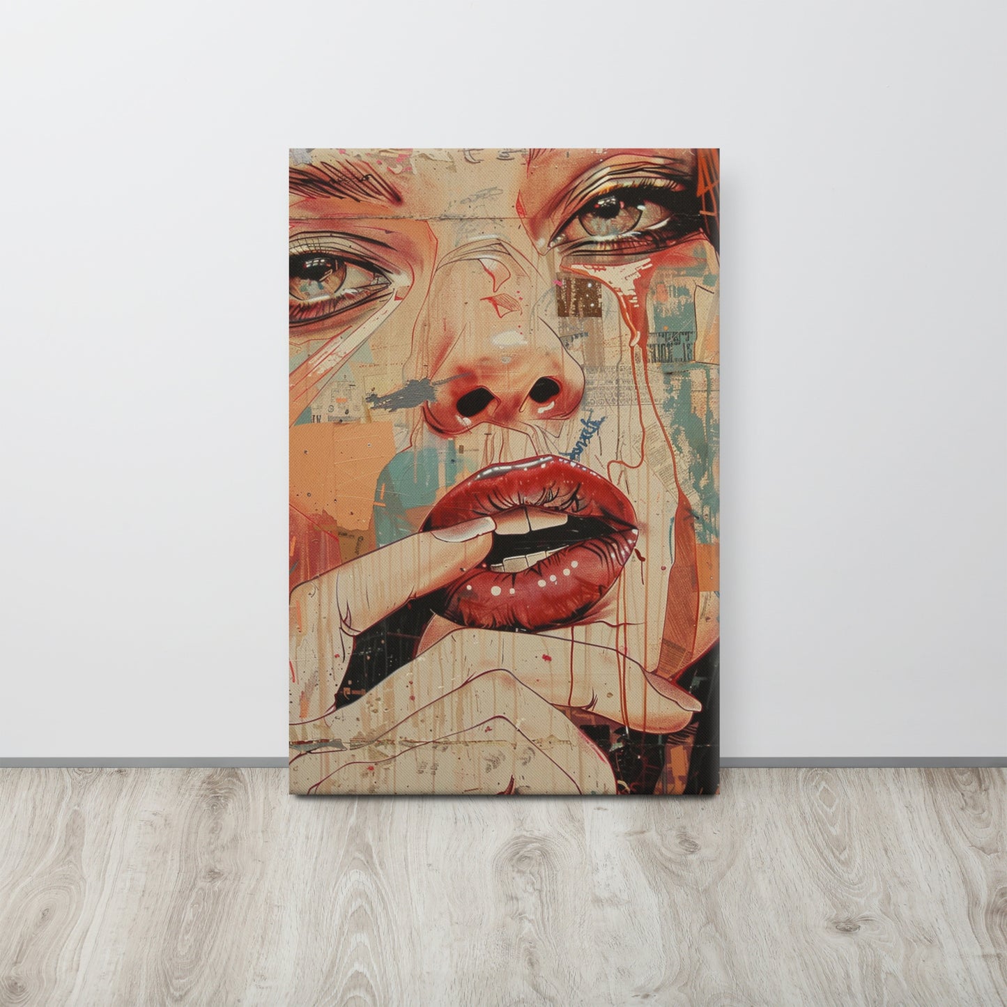 Abstract Portrait Canvas