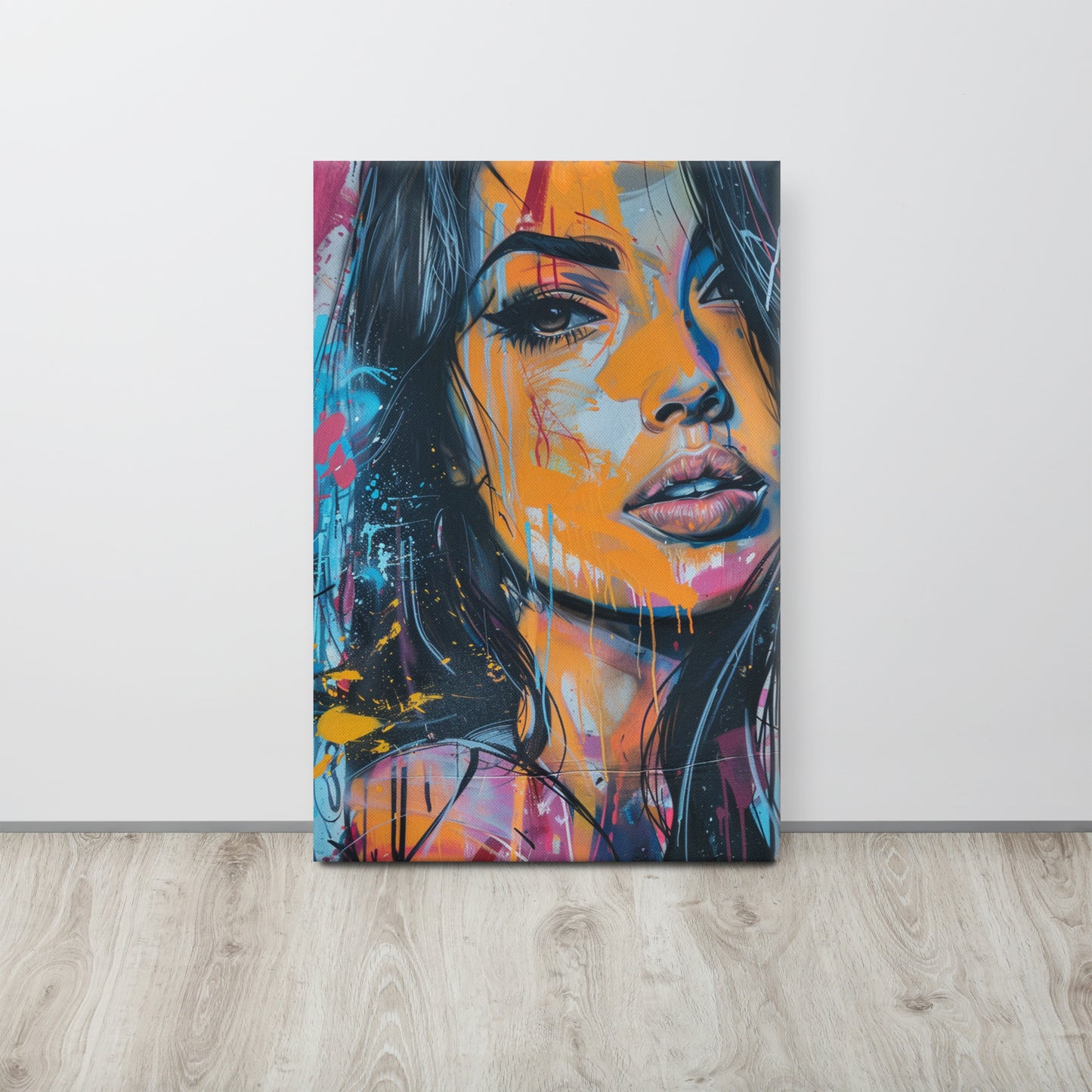 Abstract Portrait Canvas