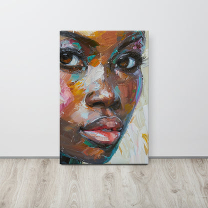 Abstract Portrait Canvas