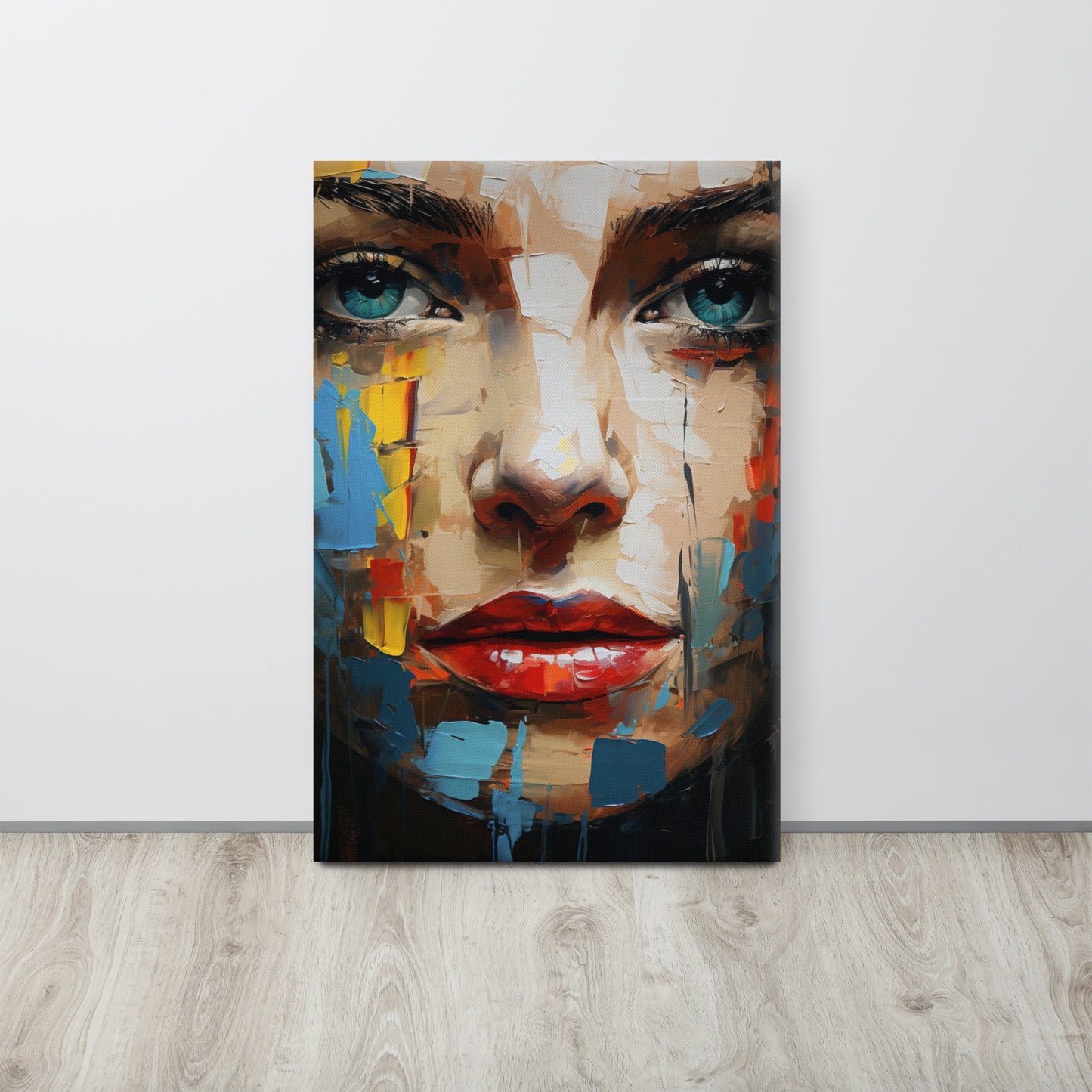 Abstract Portrait Canvas