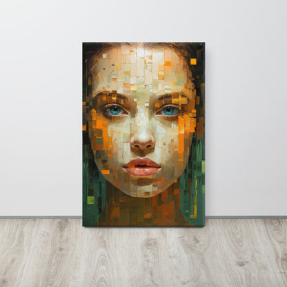 Abstract Portrait Canvas