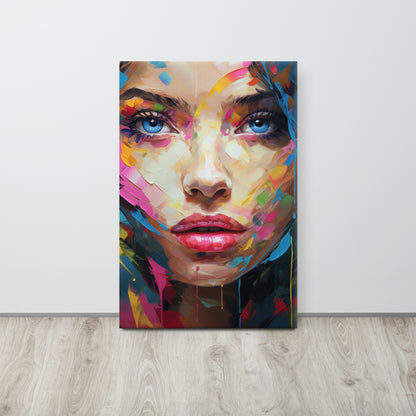 Abstract Portrait Canvas