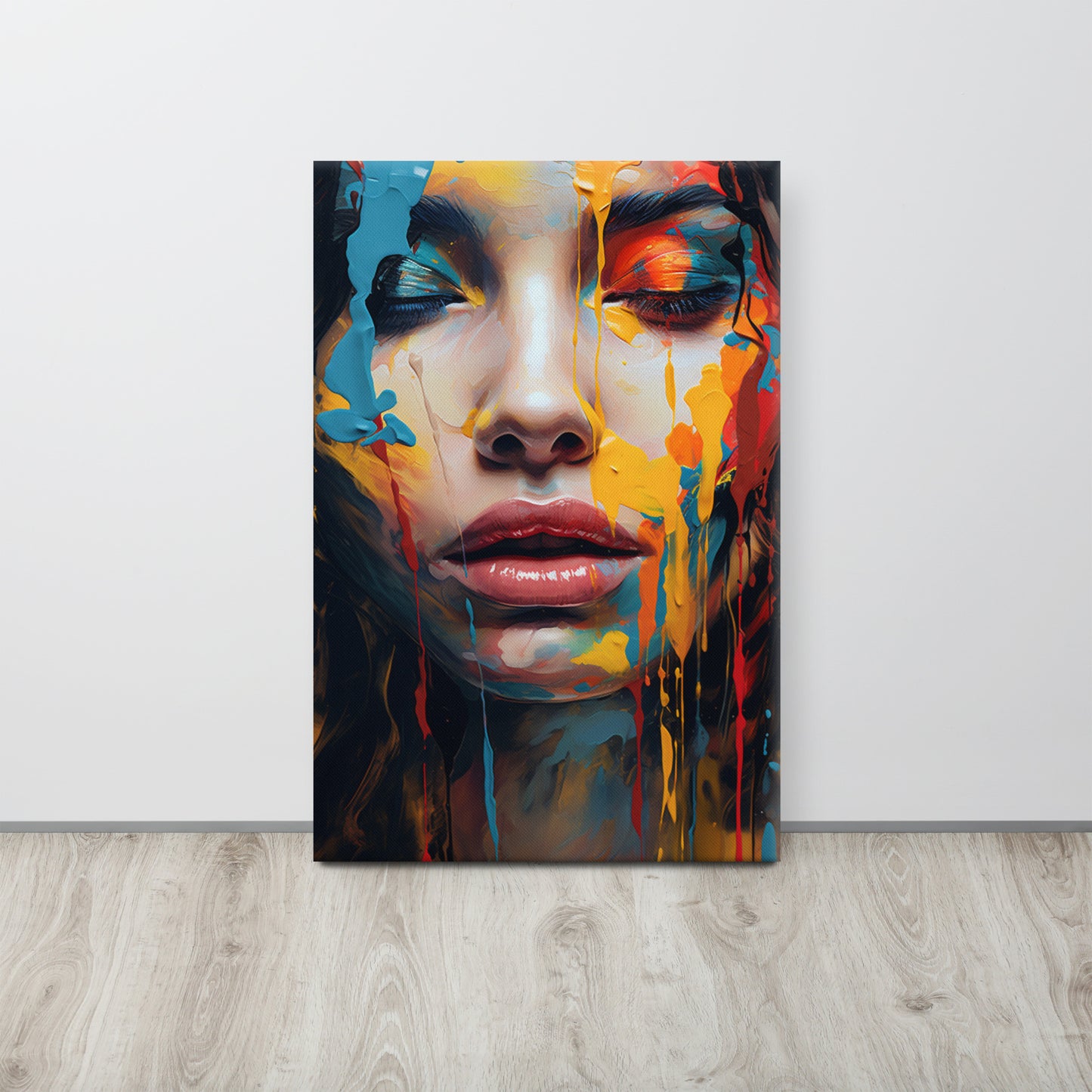 Abstract Portrait Canvas