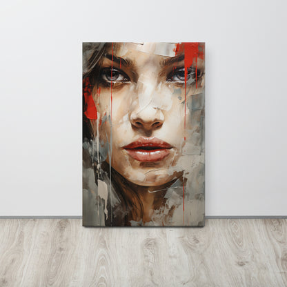 Abstract Portrait Canvas