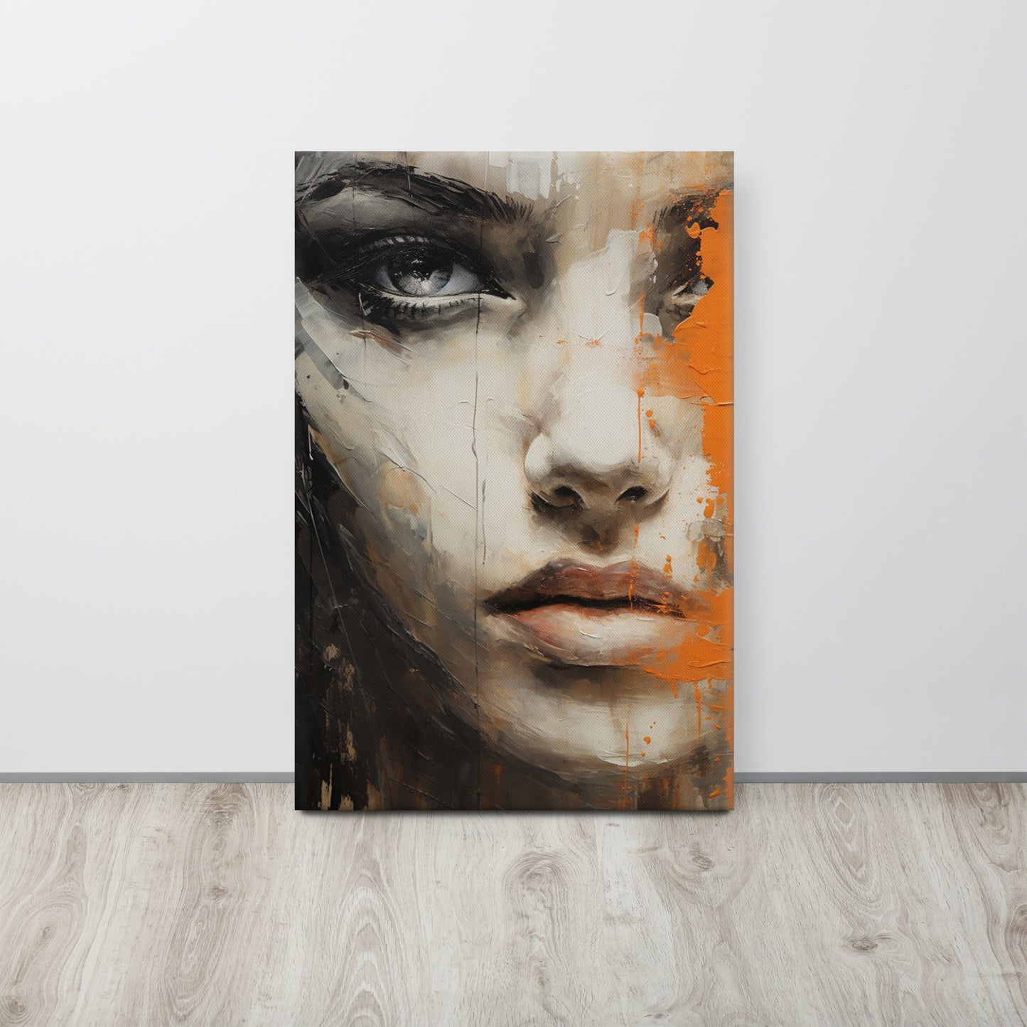 Abstract Portrait Canvas