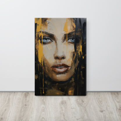 Abstract Portrait Canvas