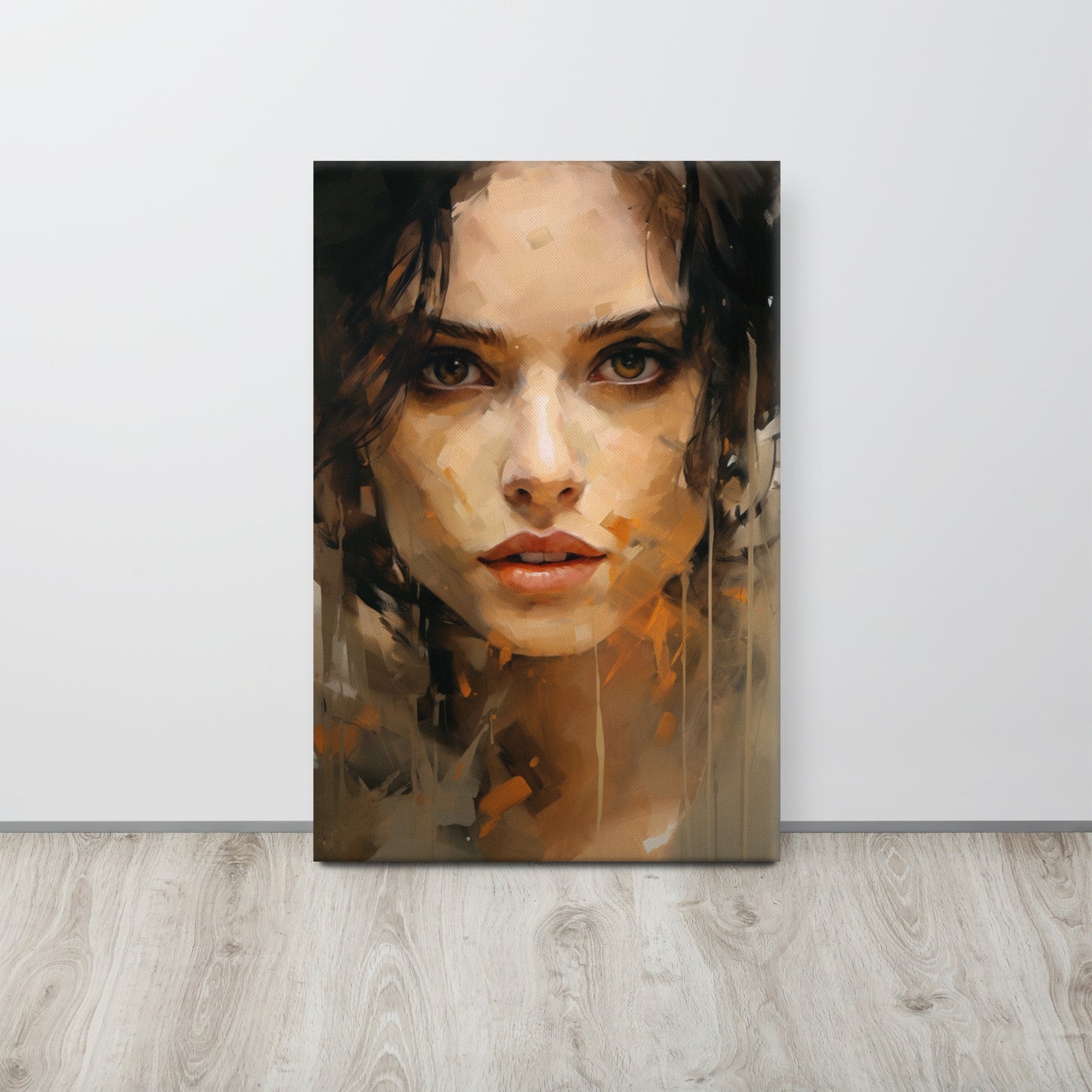 Abstract Portrait Canvas