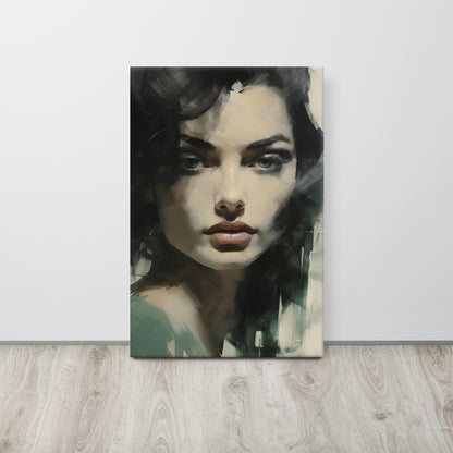 Abstract Portrait Canvas