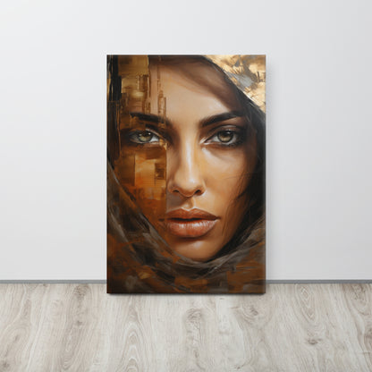 Abstract Portrait Canvas