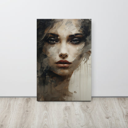 Abstract Portrait Canvas