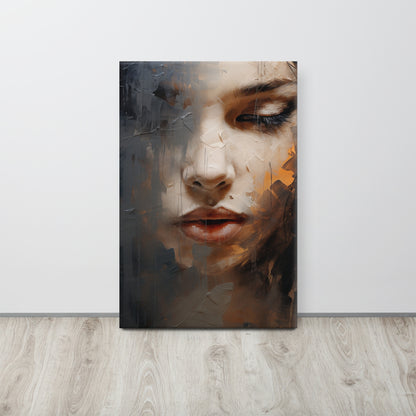 Abstract Portrait Canvas