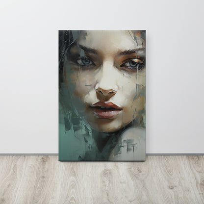 Abstract Portrait Canvas