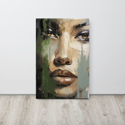 Abstract Portrait Canvas