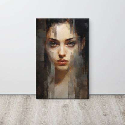 Abstract Portrait Canvas