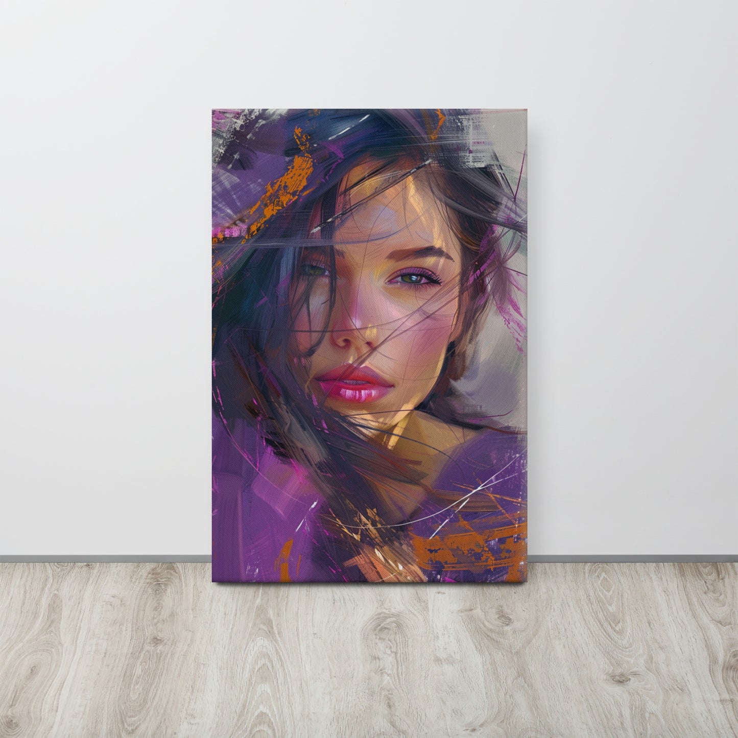 Abstract Portrait Canvas