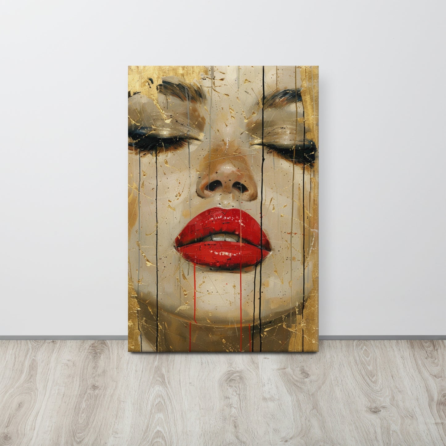 Abstract Portrait Canvas