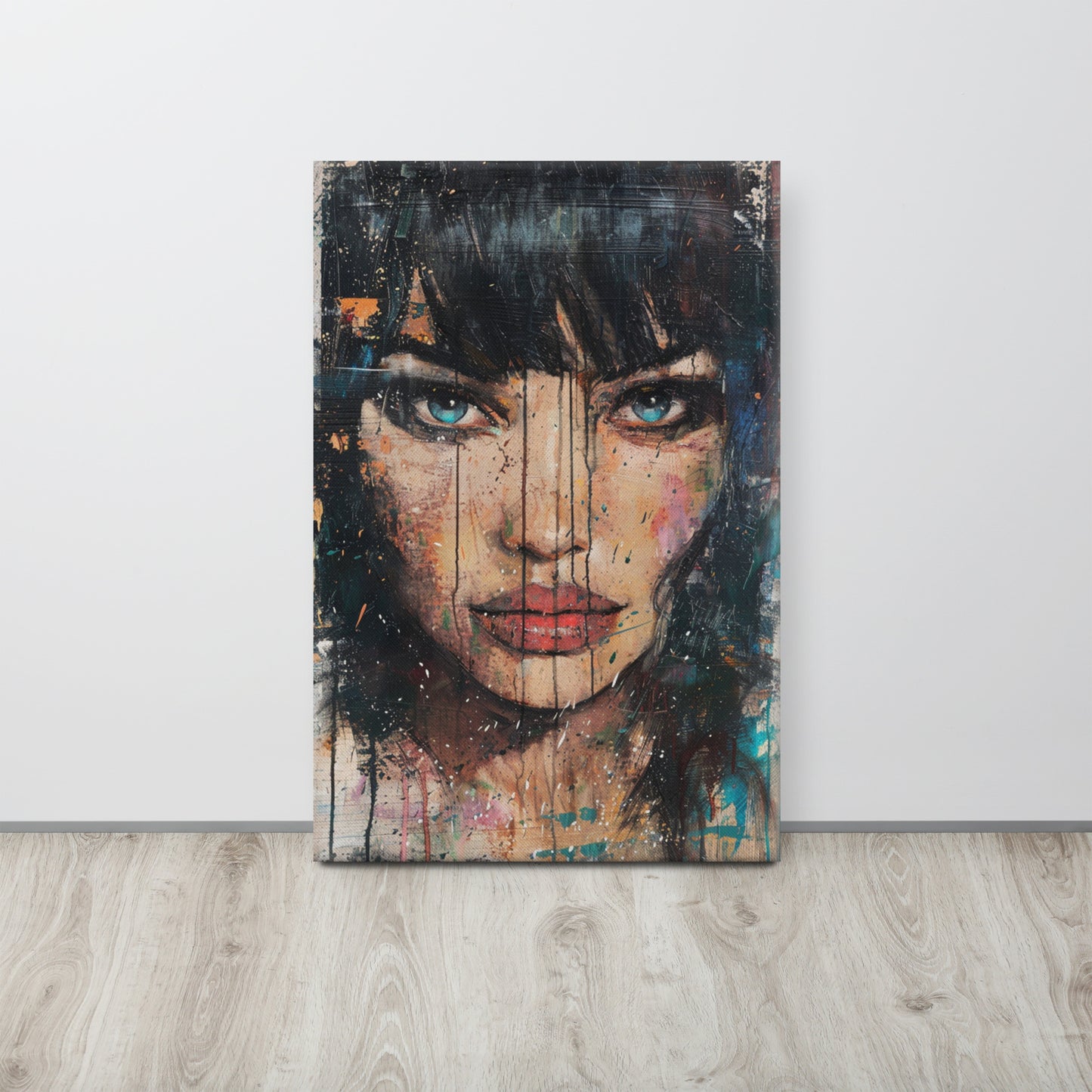 Abstract Portrait Canvas