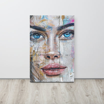 Abstract Portrait Canvas