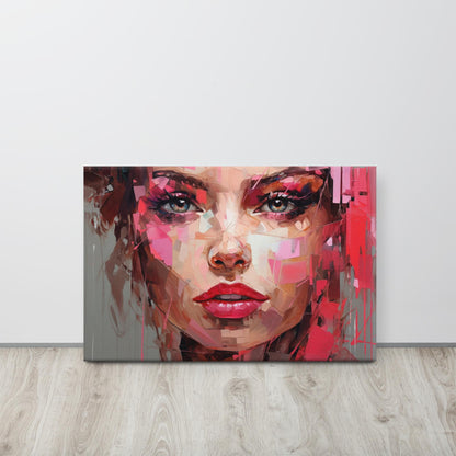 Abstract Portrait Canvas