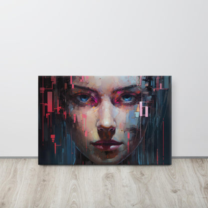 Abstract Portrait Canvas