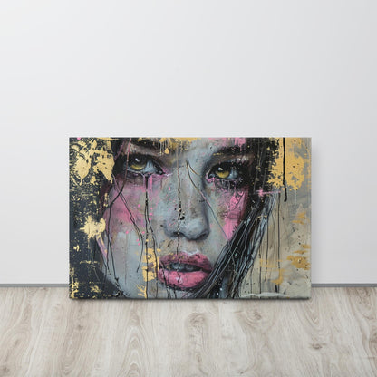 Abstract Portrait Canvas