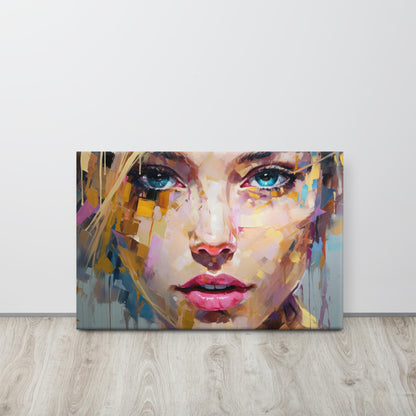 Abstract Portrait Canvas