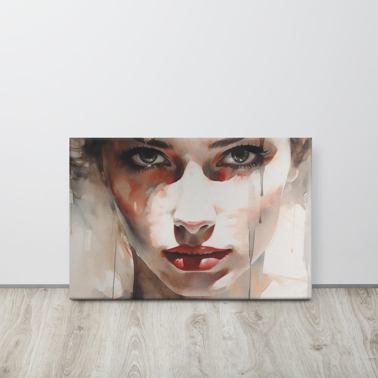 Abstract Portrait Canvas