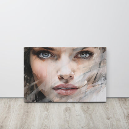 Abstract Portrait Canvas